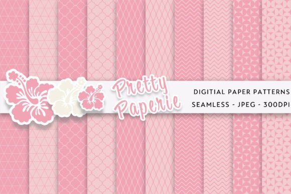 10 Geometric Digital Paper Backgrounds for Modern Design