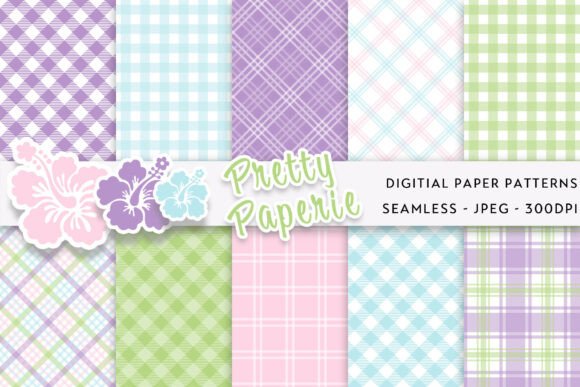 Elevate Your Projects with 10 Easter Digital Paper Backgrounds
