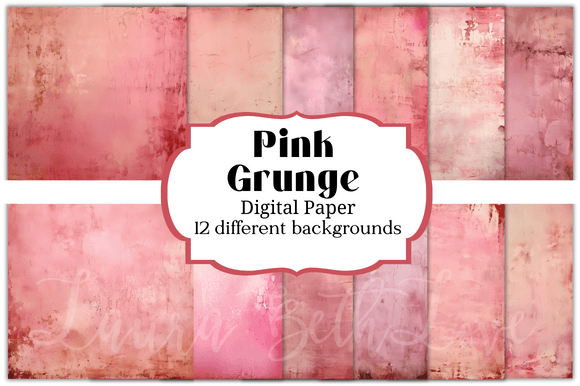 Exploring the Versatility of Grunge Pink Backgrounds