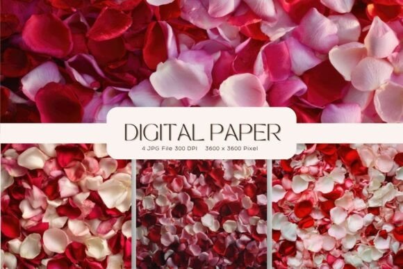 Flower Backgrounds Wall Art Wallpaper_58: Digital Florals for Modern Design