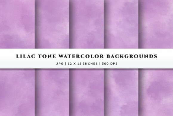 Lilac Watercolor Backgrounds: Your Secret for Elegant Design