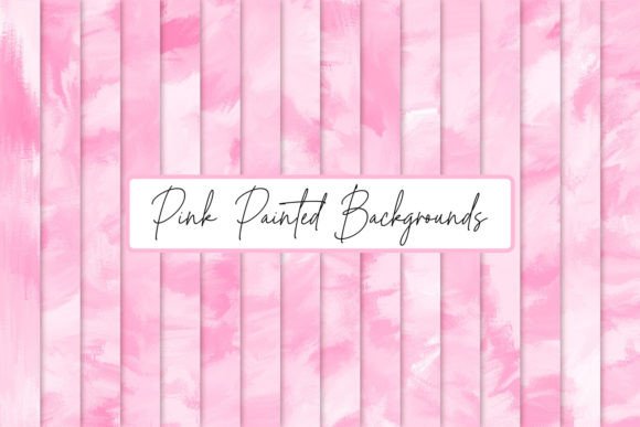 Soft Pink Painted Backgrounds for Modern Design Projects