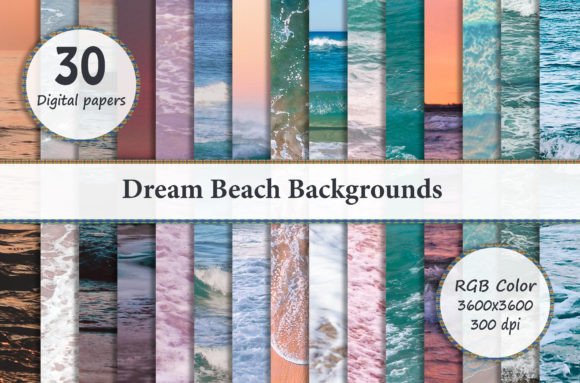 Transform Your Designs with Dream Beach Backgrounds