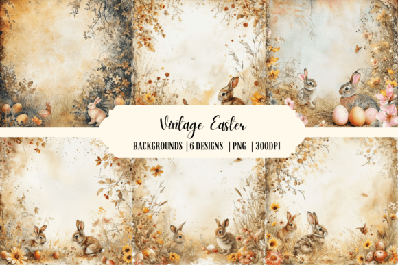 Vintage Easter Backgrounds: A Designer's Toolkit for Timeless Charm